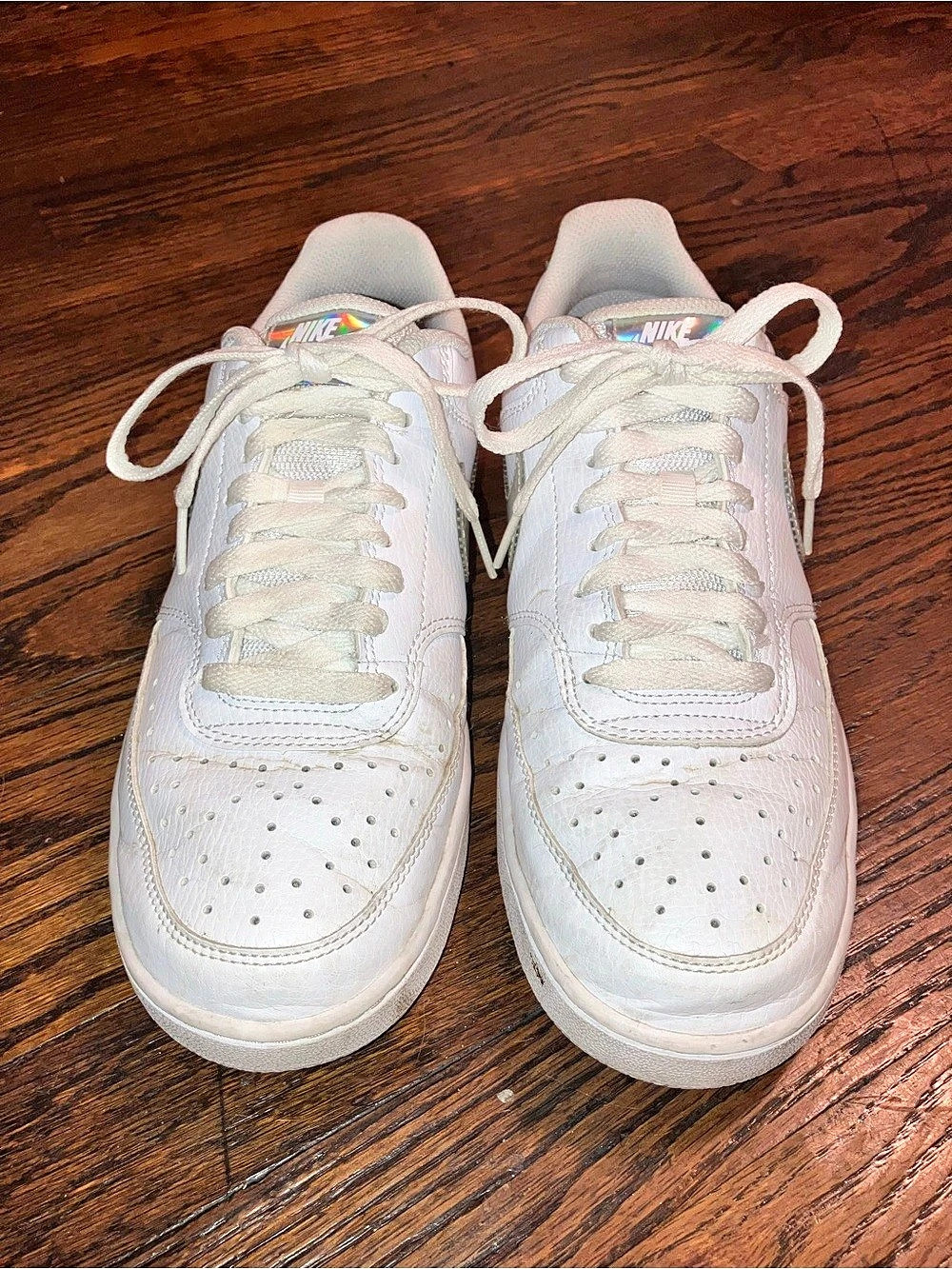 Nike Court Vision Low White Sneakers